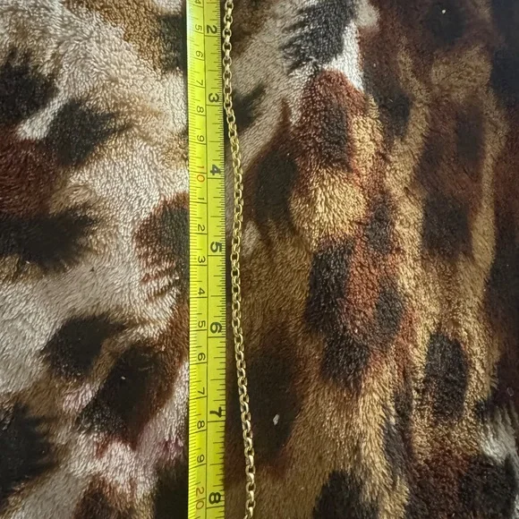 Givenchy Gold Tone Pendant Necklace with Black, Yellow, Green, and Blue Stones - Picture 3 of 7